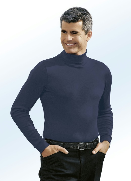 Sweatshirts - Tragangenehmer Rolli in 10 Farben Sweatshirts - Tragangenehmer Rolli in 10 Farben, in Größe 046 bis 062, in Farbe MARINE