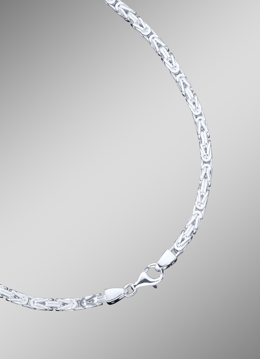 Accessoires - Königsketten-Garnitur aus Silber, in Farbe , in Ausführung Armband, 19 cm Ansicht 1