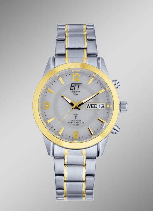 - ETT-Funk-Solar-Herrenuhr - ETT-Funk-Solar-Herrenuhr, in Farbe