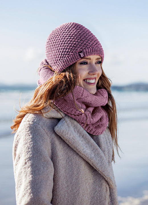- Thermo-Artikel Heat Holders® für mehr Komfort im Winter - Thermo-Artikel Heat Holders® für mehr Komfort im Winter, in Farbe ROSÉ, in Ausführung Mütze