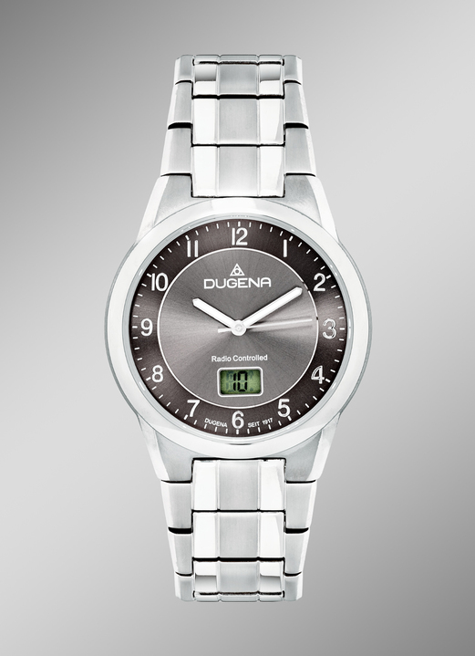 - Funk-Herrenuhr mit Titangehäuse, in Farbe