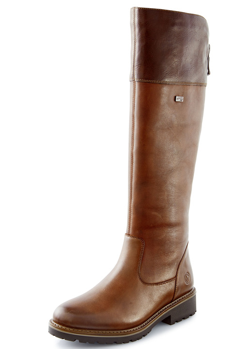 Stiefel & Stiefeletten - Remonte, gefütterte Damen-Stiefel, Winterschuhe, Weite G, mit Reißverschluss, in Größe 036 bis 042, in Farbe MARONE-MOKKA Ansicht 1