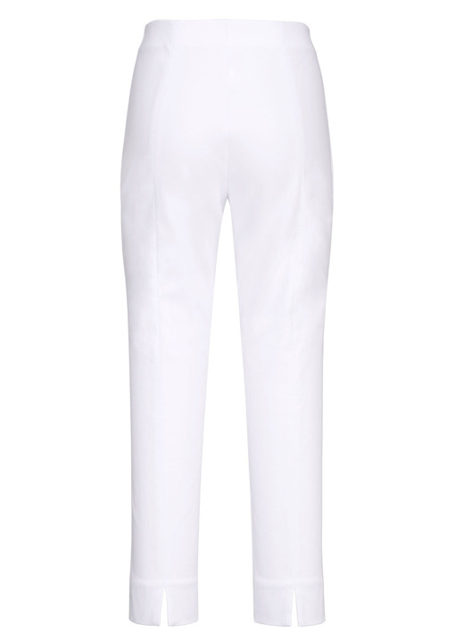 - Soft-Stretch-Hose in 7/8-Länge, in Größe 017 bis 052, in Farbe WEISS Ansicht 1