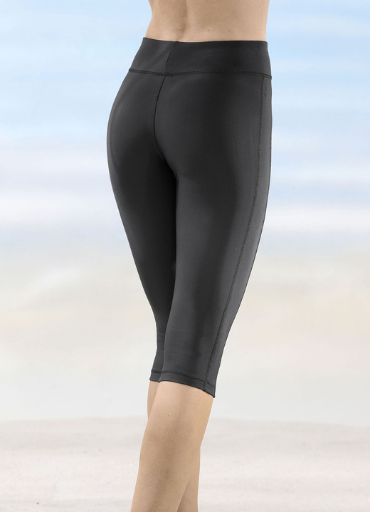 Bikinis - Naturana Bade-Leggings, in Größe 038 bis 054, in Farbe SCHWARZ