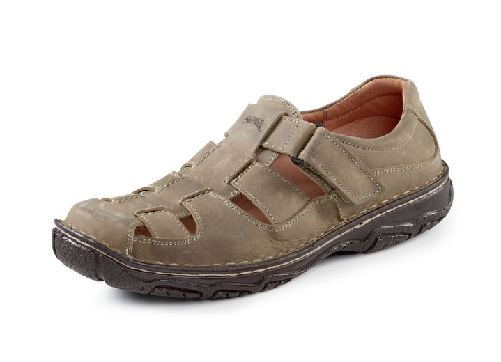 Slipper & Schnürschuhe - Slipper mit luftigen Durchbrüchen Slipper & Schnürschuhe - Slipper mit luftigen Durchbrüchen, in Größe 039 bis 046, in Farbe CAMEL
