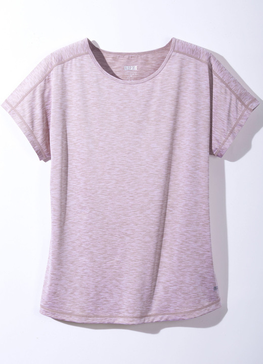 - Funktionsshirt von „LPO“ in 3 Farben, in Größe 036 bis 050, in Farbe ALTROSA MELIERT