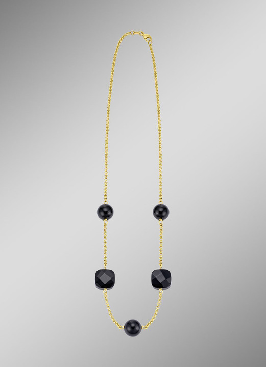 Accessoires - Halskette mit echtem Achat, in Farbe  Ansicht 1