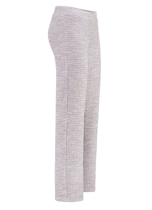 - Dezent schimmernde Hose, in Größe 018 bis 052, in Farbe ECRU-HELLBLAU-ROSA Ansicht 1