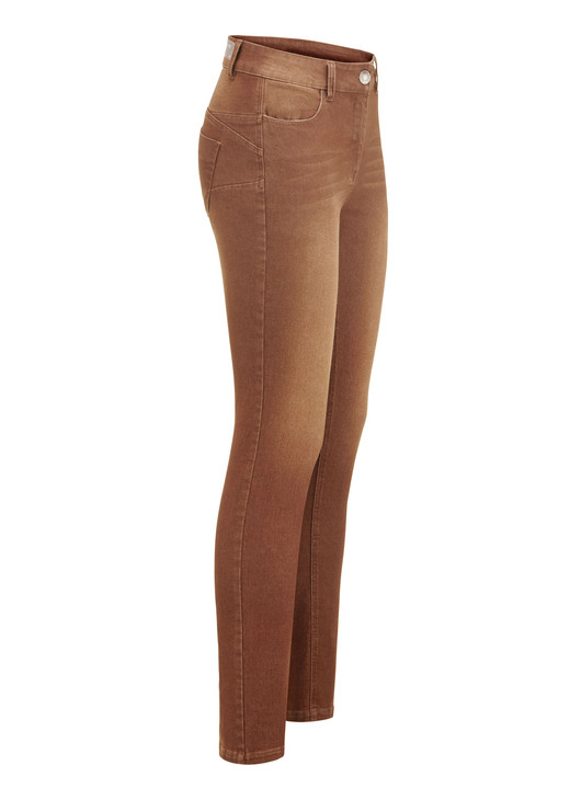- Jeans mit Push-up-Effekt, in Größe 017 bis 050, in Farbe CAMEL Ansicht 1