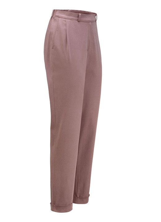 - Knöchellange Hose in Schlupfform, in Größe 018 bis 052, in Farbe ROSENHOLZ Ansicht 1