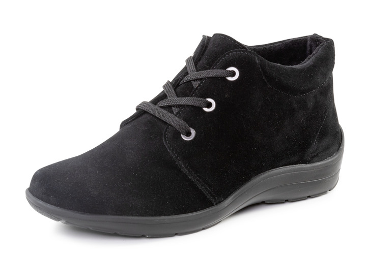 Stiefel & Stiefeletten - ELENA EDEN, bequeme Damen-Boots, Weite H, mit herausnehmbarem Fußbett, in Größe 036 bis 042, in Farbe SCHWARZ Ansicht 1