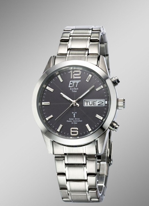 - Funk-Solar-Herrenuhr, in Farbe  Ansicht 1