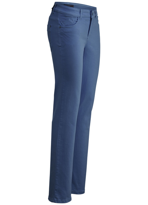 Jeans - Magic-Jeans in 5-Pocket-Form, in Größe 017 bis 050, in Farbe JEANSBLAU Ansicht 1