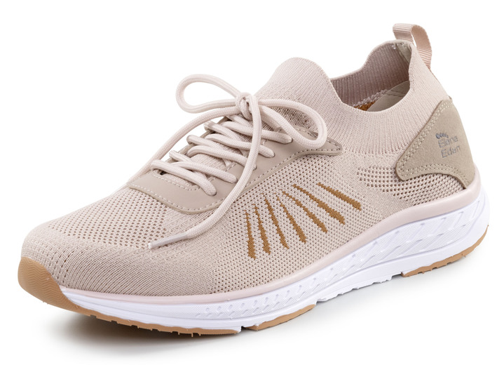 Slipper & Schnürschuhe - ELENA EDEN Sneaker mit MemoSoft-Textileinlage, in Größe 036 bis 042, in Farbe ROSÉ Ansicht 1