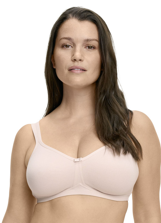 Soft-BH - Susa BH mit vorgeformten Cups, in Größe 075 bis 100, in Cup B, in Farbe SAND Ansicht 1
