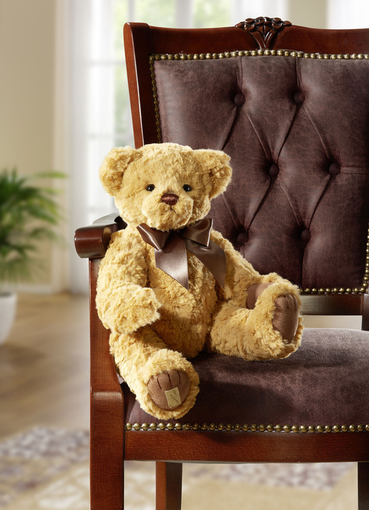 Wohnaccessoires - Teddy Harvey aus hochwertigem Mikrofaser-Plüsch, in Farbe GOLD