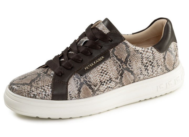 Slipper & Schnürschuhe - Peter Kaiser, modische Damen-Sneaker, mit herausnehmbarem Fußbett, in Größe 3 1/2 bis 8, in Farbe TAUPE-MOKKA Ansicht 1
