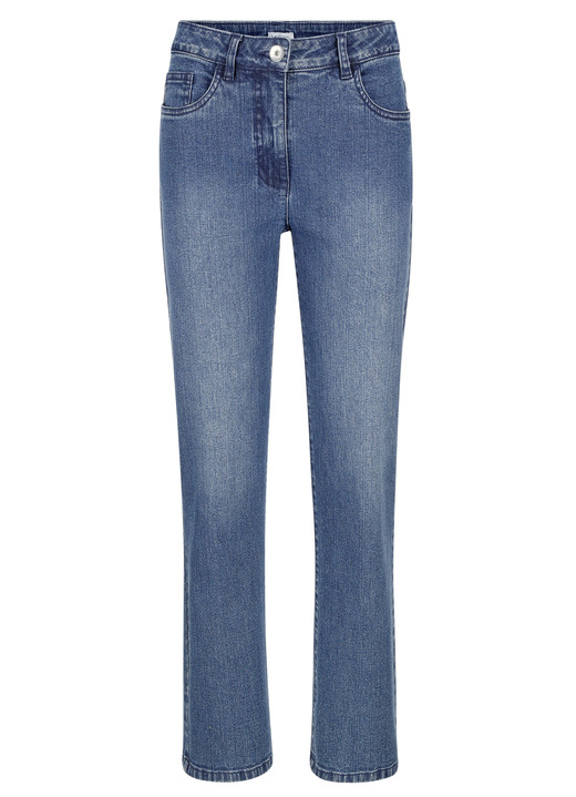 - Jeans in 5-Pocket-Form, in Größe 019 bis 052, in Farbe BLAU Ansicht 1