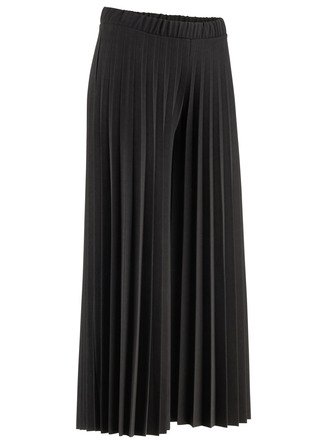 Culotte mit Plissee-Falten