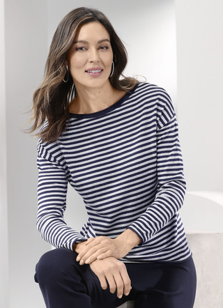 Pullover in Feinstrick
