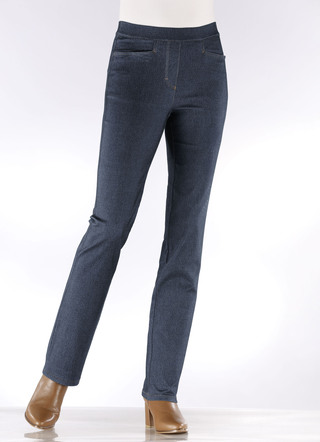 Hose in Denim-Optik