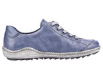Remonte, bequeme Damen-Sneaker, Weite G, mit herausnehmbarem Fußbett BLAU