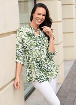 Shirt-Tunika mit Biesenzier 