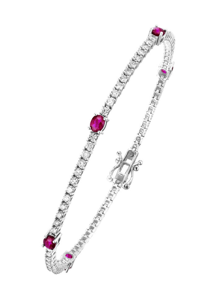 Hochwertiges Armband aus Weißgold 