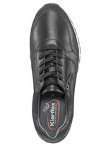 ELENA EDEN, sportliche Damen-Sneaker, Weite H, mit herausnehmbarem Fußbett SCHWARZ