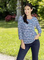 Shirt mit Alloverdruck 