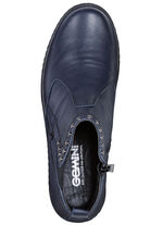 Gemini, bequeme Damen-Boots, Weite G, mit herausnehmbarem Fußbett MARINE