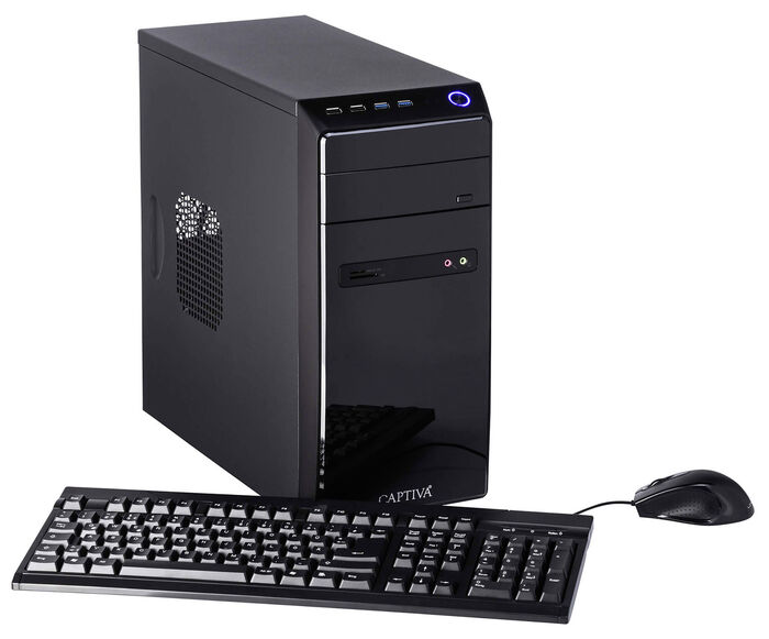 Für jeden Anspruch die passende Ausstattung: PC-Rechner-Set von Captiva 