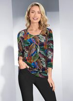 Shirt mit farbbrillantem Druck 