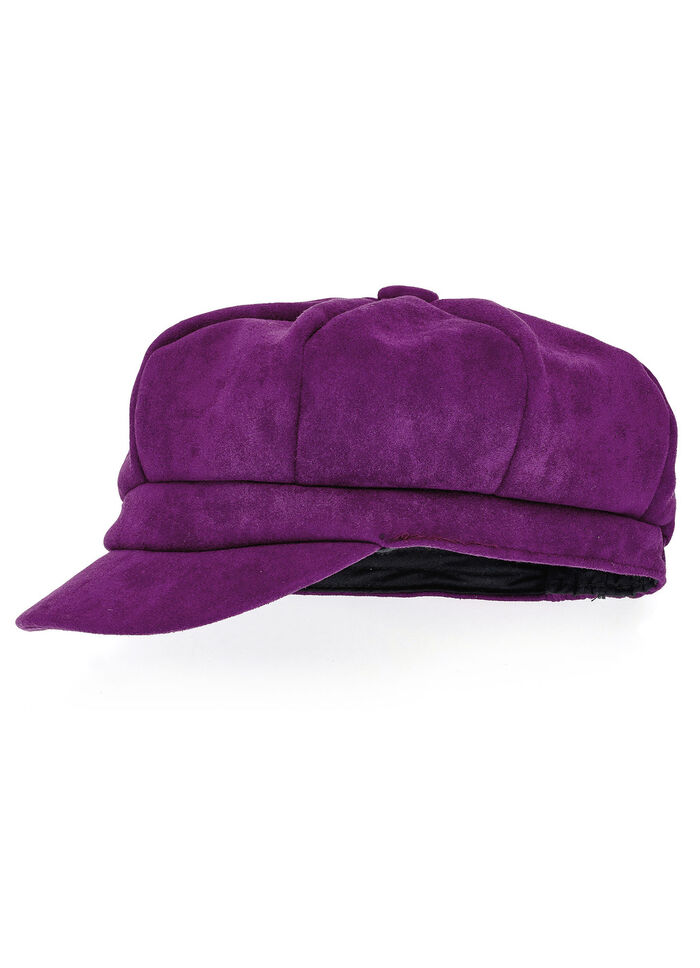 Elegante Damen-Ballonmütze, mit rückwärtigem Elastikeinsatz AMETHYST