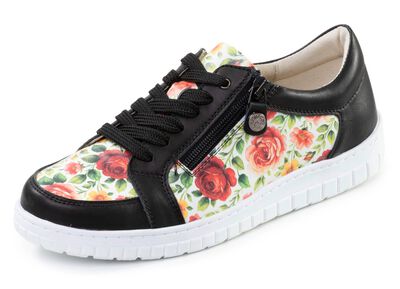 ELENA EDEN, stilvolle Damen-Sneaker, Weite G, mit herausnehmbarem Fu&szlig;bett 