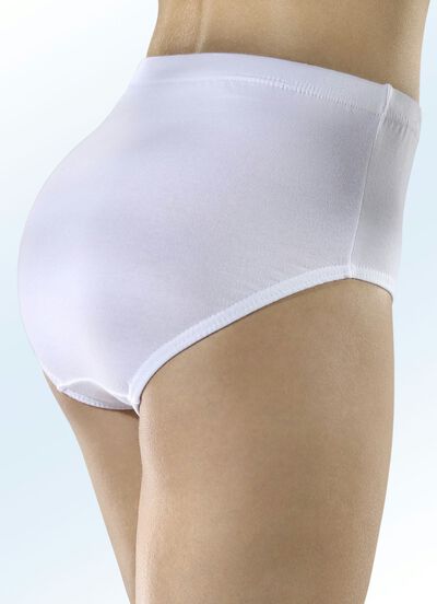Fünferpack Slips mit elastischen Abschlüssen 