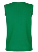 Stricktop aus reiner Baumwolle GRÜN