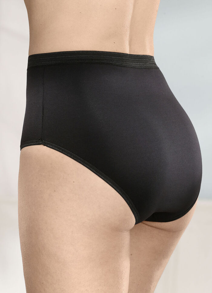 Fünferpack Slips mit Blumenmotiv 