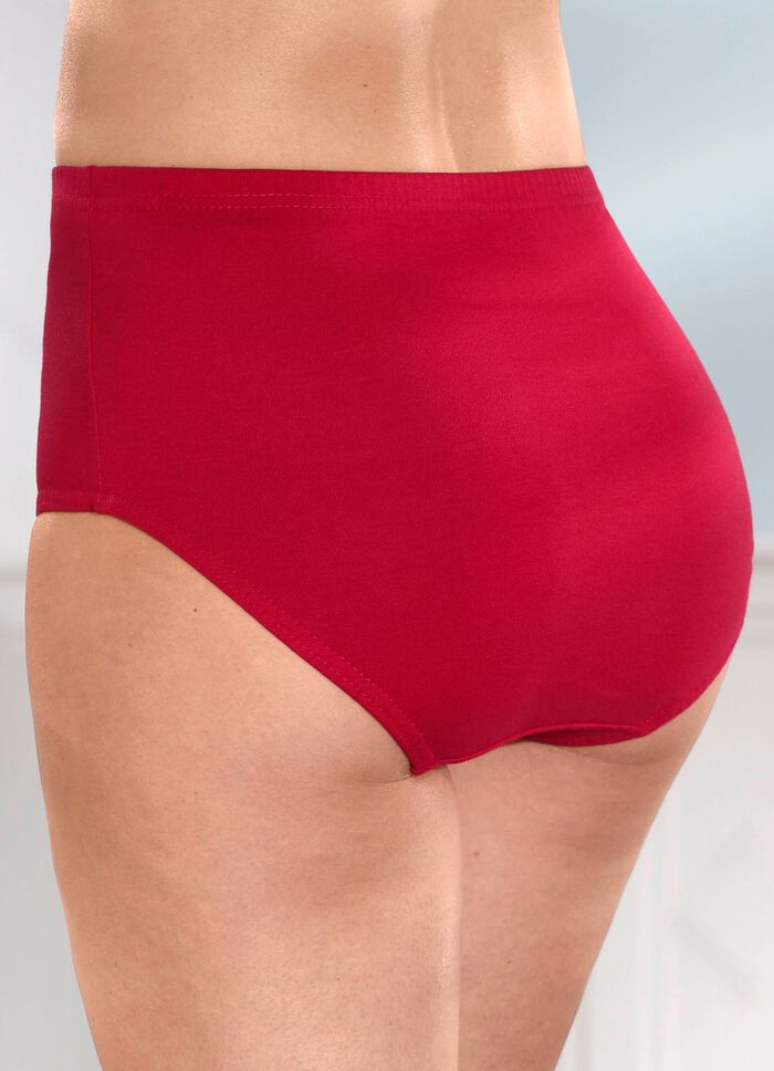 Viererpack Slips mit Blumenmotiv 