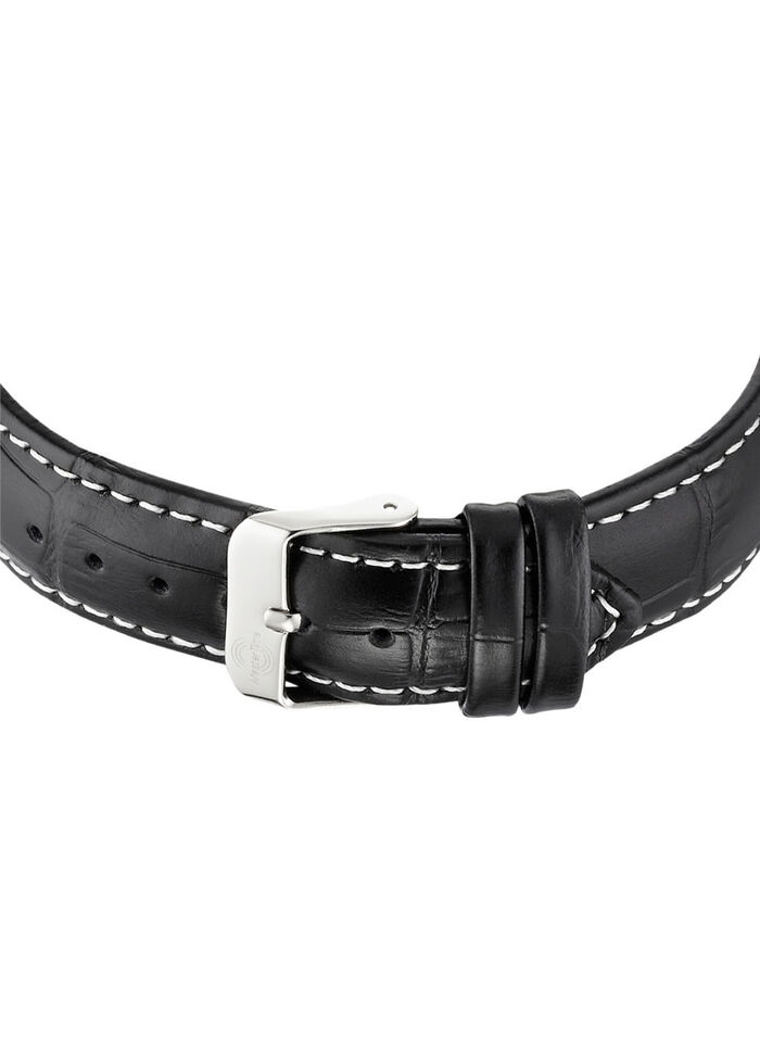 Master Time Funk-Herrenuhr mit Lederband 