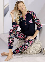 Zweierpack Schlafanzüge mit Raglanärmeln und Bündchen 