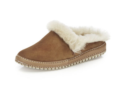 Gemini Pantoffel aus weichem, bestem Veloursleder 