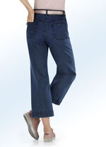 Jeans-Culotte in 5-Pocket-Form DUNKELBLAU