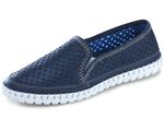 Gemini Slipper mit sommerlich perforiertem Rind-Nappaleder 