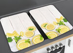 Herdabdeckplatten Zitrone 