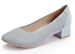 ELENA EDEN Pumps mit luftiger Perforation HELLBLAU