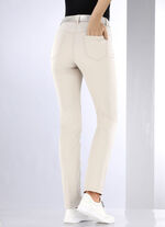 Jeans mit Push-up-Effekt BEIGE