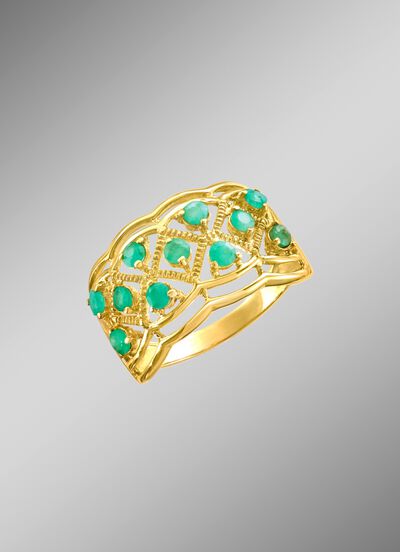 Durchbrochener Damenring 