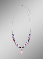 Zauberhafte Halskette mit echten Edelsteinen 