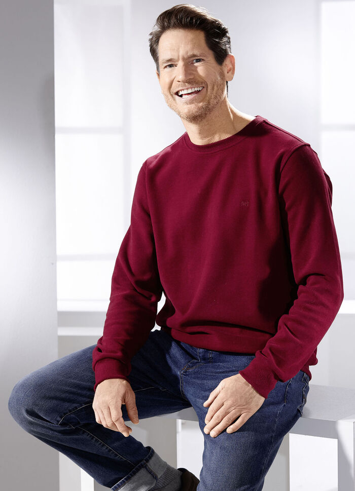Sweatshirt von „Milano Italy“ BORDEAUX